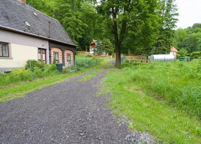 Semesterbostad Cozy Modern By The Forest Chřibská