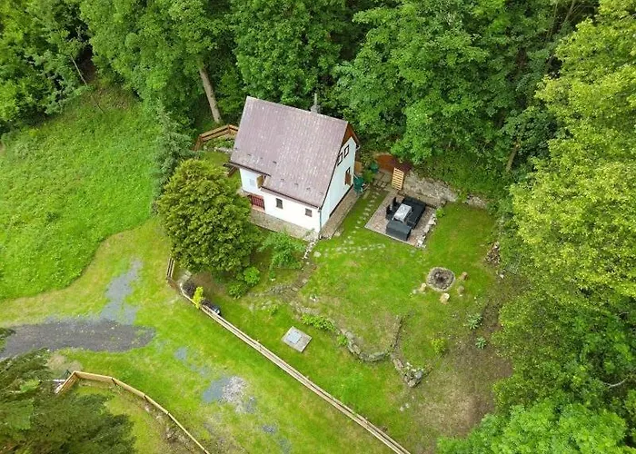Cozy Modern By The Forest Chřibská